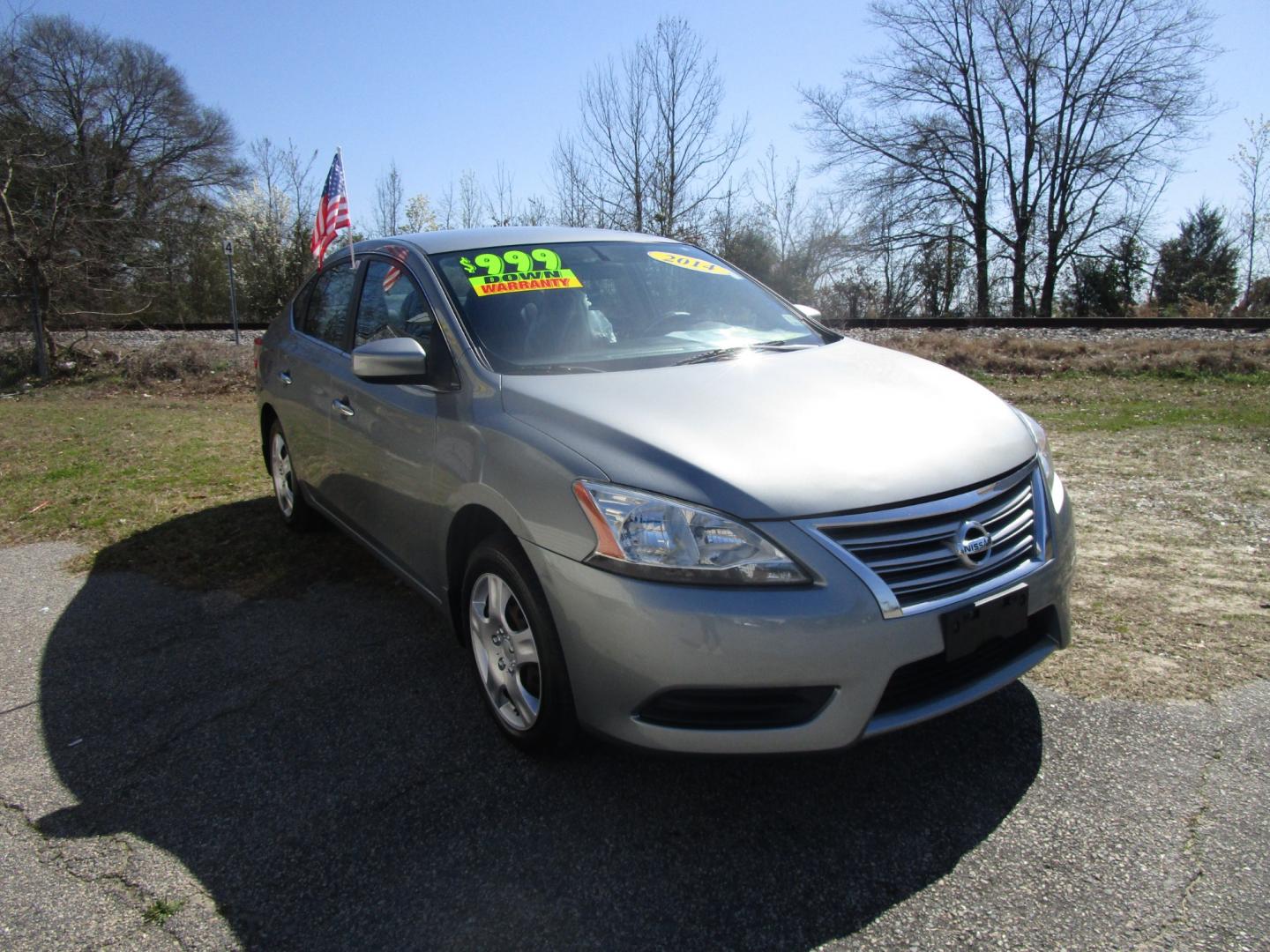 2014 Gray Nissan Sentra (3N1AB7AP9EY) , located at 2553 Airline Blvd, Portsmouth, VA, 23701, (757) 488-8331, 36.813889, -76.357597 - Down Payment: $999 Weekly Payment: $90 APR: 23.9% Repayment Terms: 42 Months ***CALL ELIZABETH SMITH - DIRECTOR OF MARKETING @ 757-488-8331 TO SCHEDULE YOUR APPOINTMENT TODAY AND GET PRE-APPROVED RIGHT OVER THE PHONE*** - Photo#3